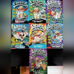 Captain Underpants Kids Book Set